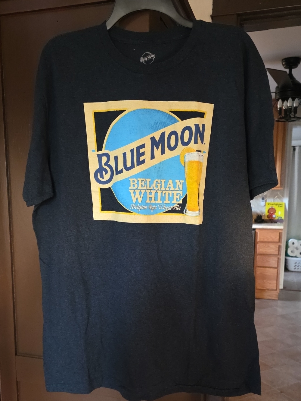 Blue Moon Belgian White Logo Short Sleeve T-Shirt - Navy - Picture 1 of 4